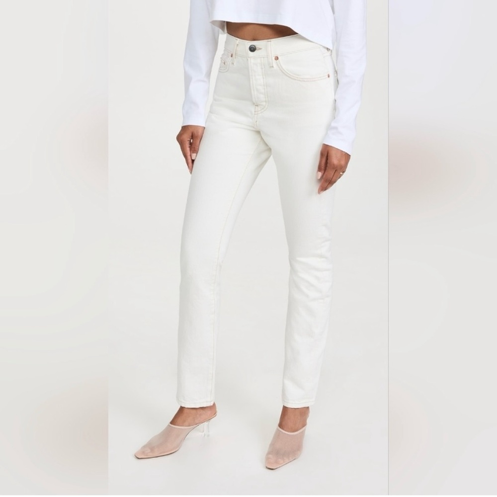 WARDROBE.NYC Classic Old Money Straight  Jeans